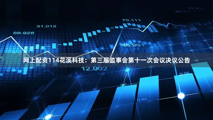 网上配资114花溪科技：第三届监事会第十一次会议决议公告