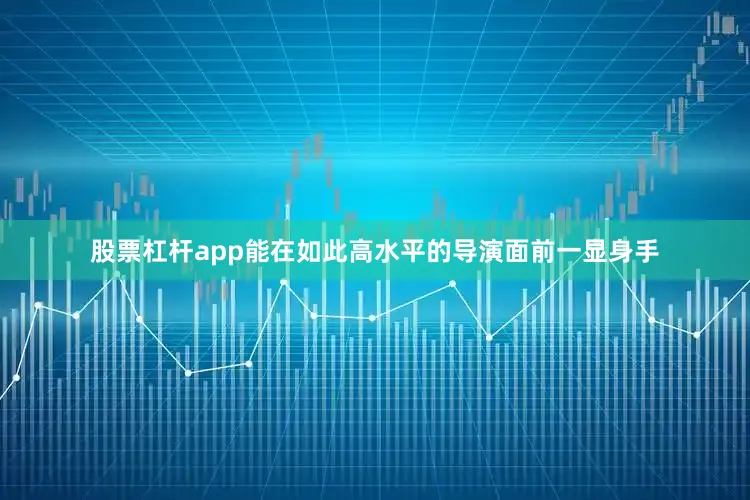 股票杠杆app能在如此高水平的导演面前一显身手