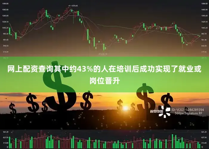 网上配资查询其中约43%的人在培训后成功实现了就业或岗位晋升